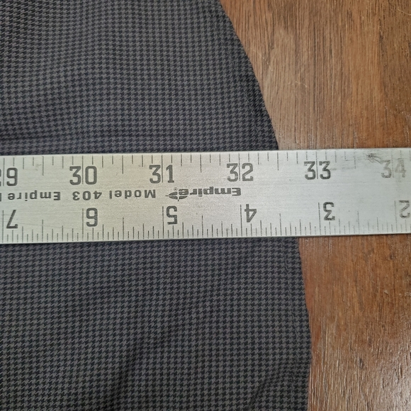 Roundtree & Yorke Men's 2XL XXL Dress Shirt Button Down Black Long Sleeve - Picture 8 of 9